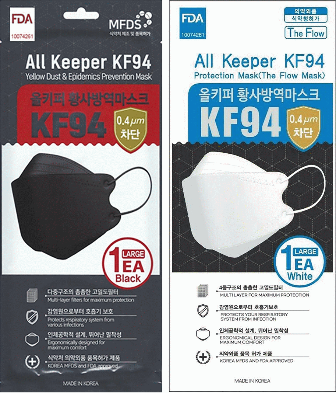 all keeper kf94 masks